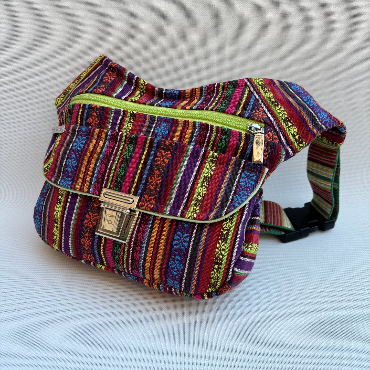 Riñonera "Special Etnical Colors Top" + Bolsillo trasero · Pieza Única Núm. 16960