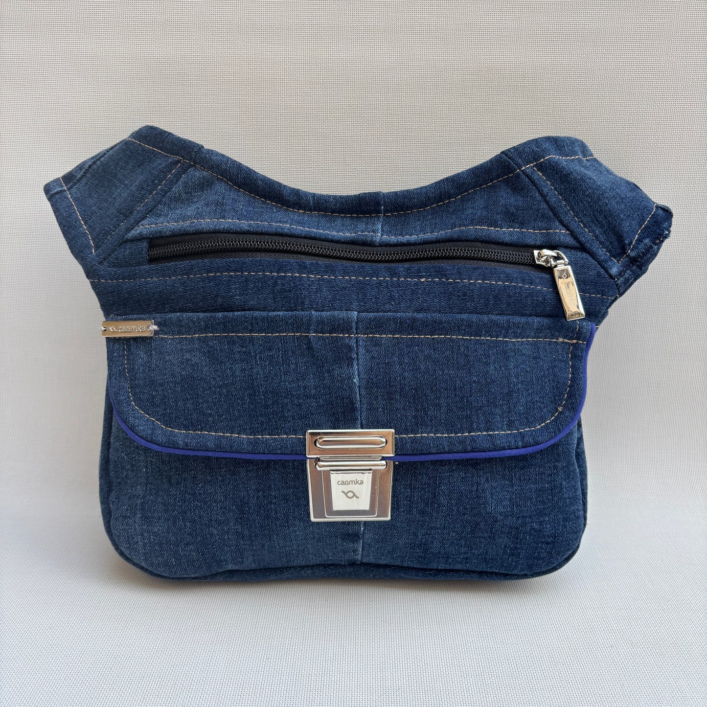Riñonera ♻️ Jeans Recycled ♻️ Top · Pieza Única Núm. 17759