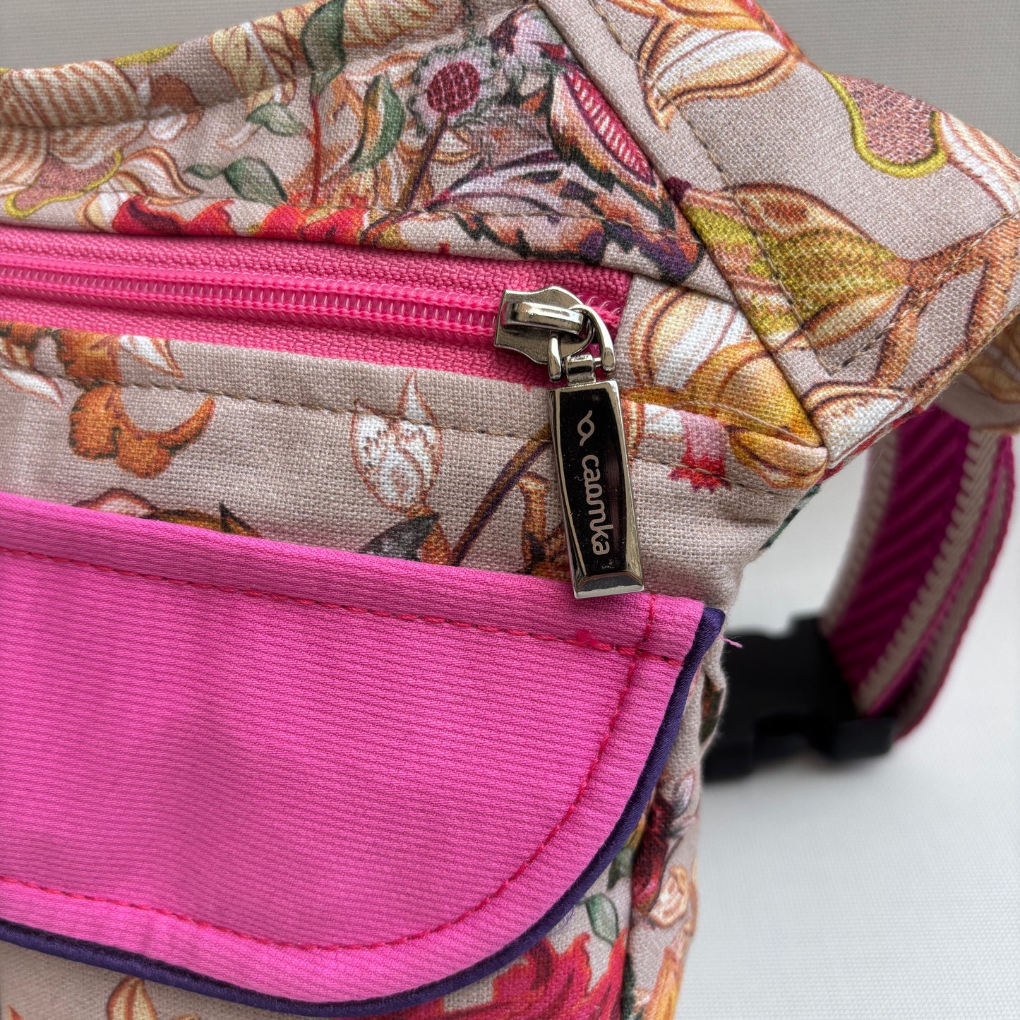 Riñonera "Special Elegant Flowers Top" + Bolsillo trasero · Pieza Única Núm. 17787