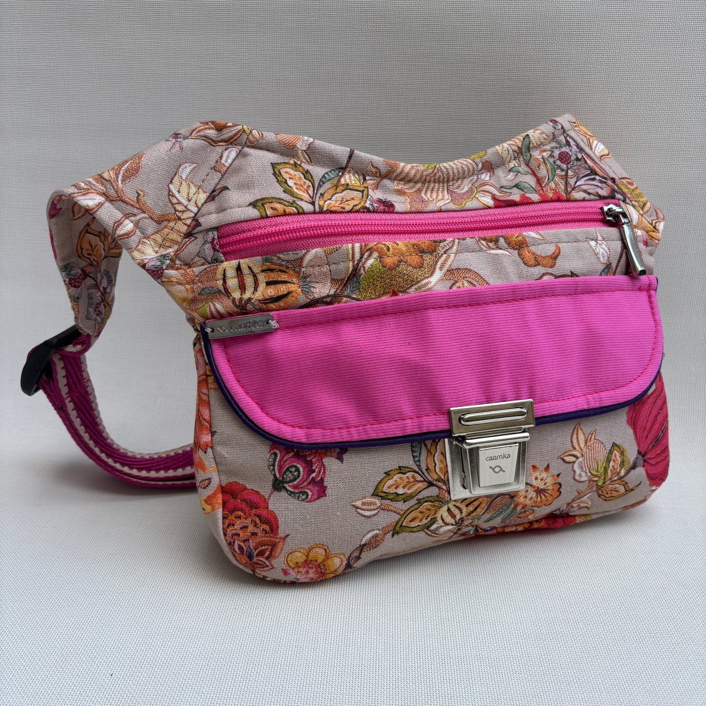 Riñonera "Special Elegant Flowers Top" + Bolsillo trasero · Pieza Única Núm. 17787