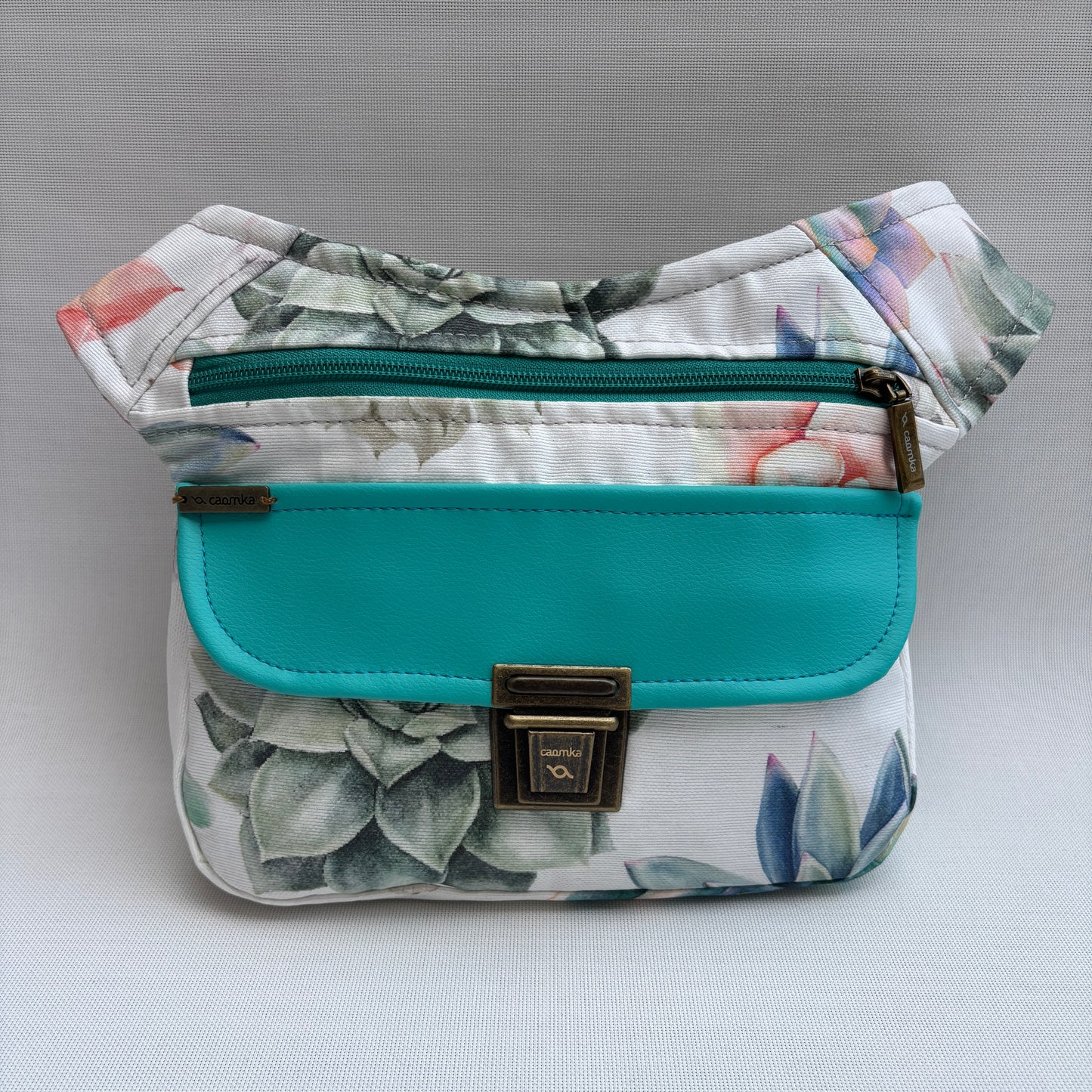 Riñonera "Elegant Cynara Top" + Bolsillo trasero · Impermeable · Pieza Única Núm. 17786