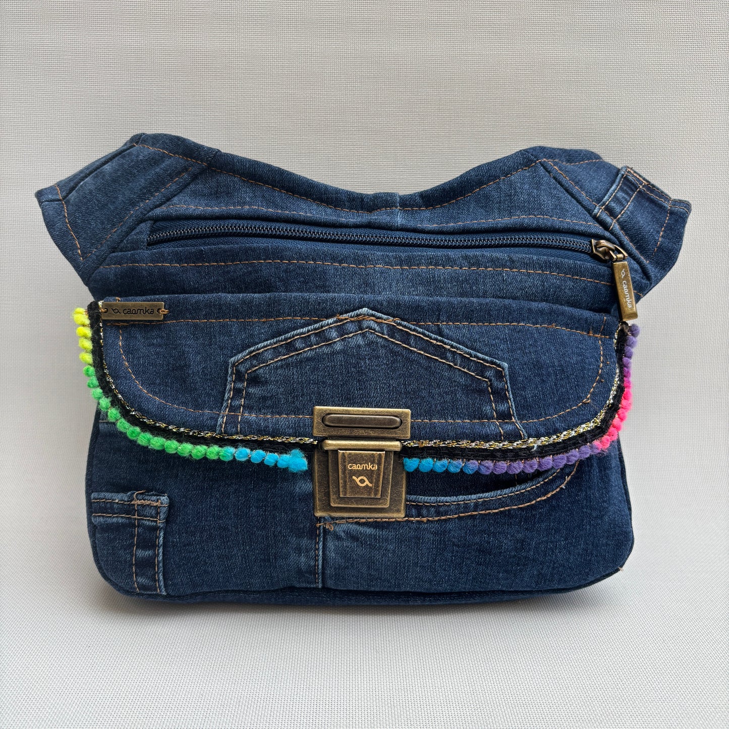 ♻️ Jeans Recycled ♻️ Einzelstück Nr. 11935