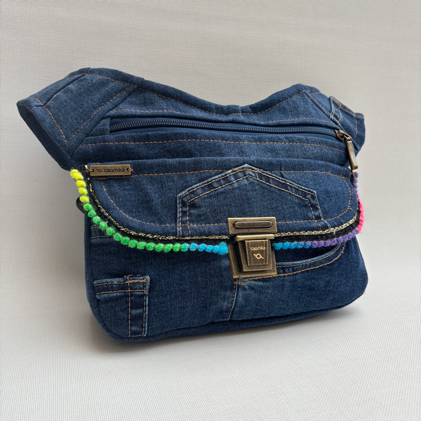 ♻️ Jeans Recycled ♻️ Einzelstück Nr. 11935