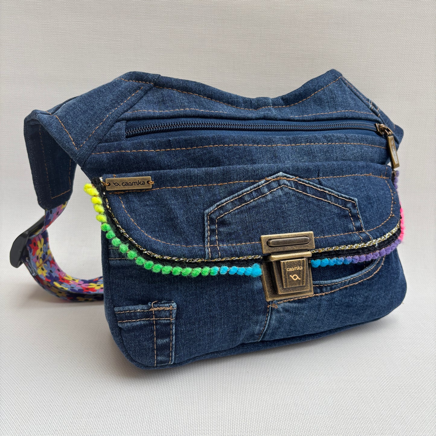 ♻️ Jeans Recycled ♻️ Einzelstück Nr. 11935