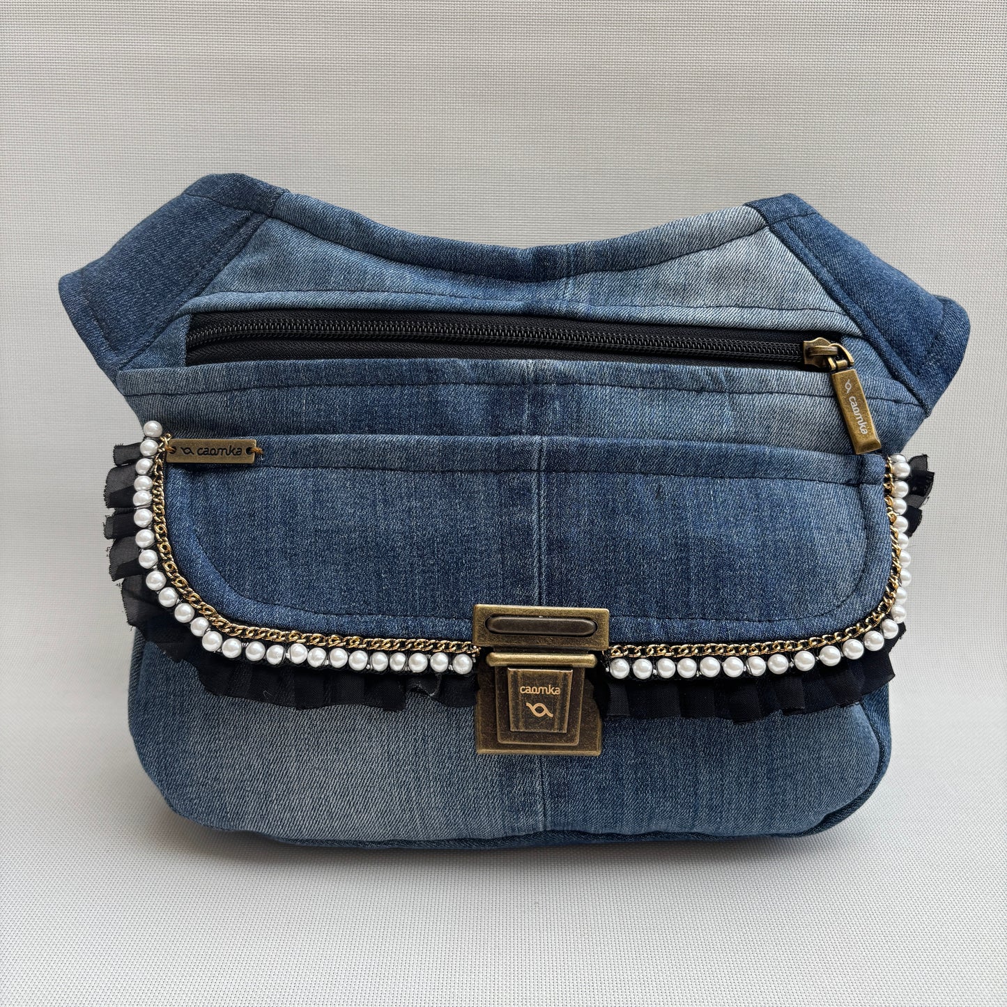 ♻️ Jeans Recycled ♻️ Einzelstück Nr. 11935
