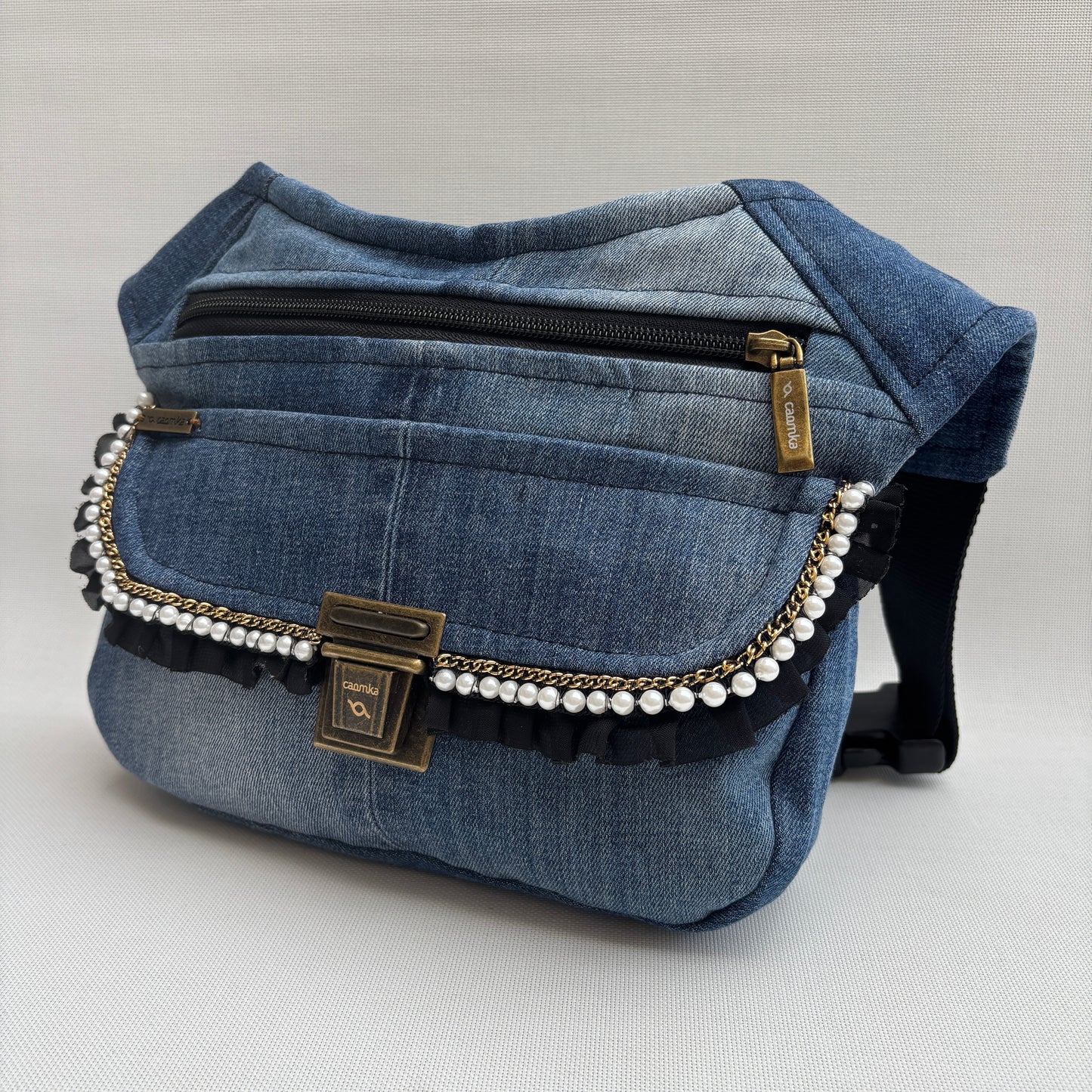 ♻️ Jeans Recycled ♻️ Einzelstück Nr. 11935