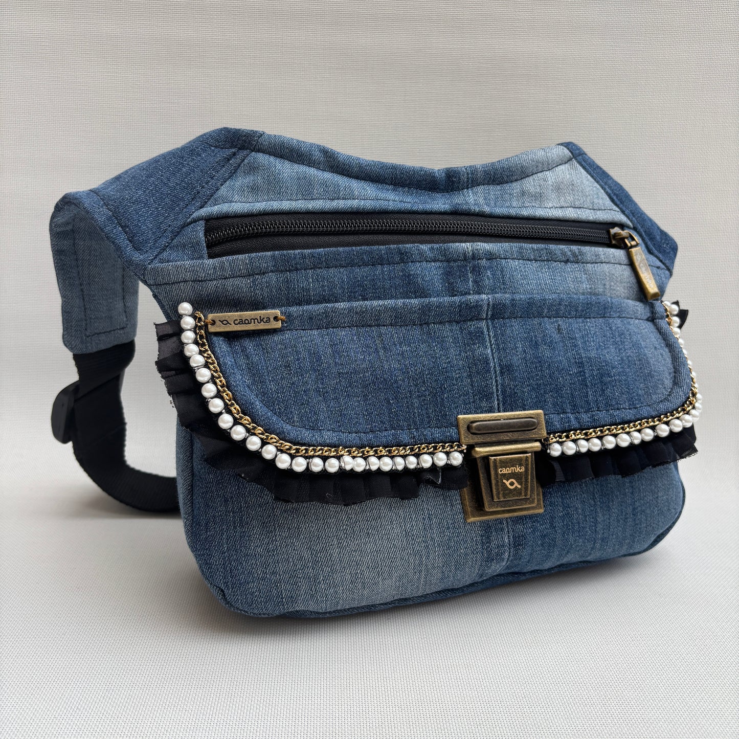 ♻️ Jeans Recycled ♻️ Einzelstück Nr. 11935