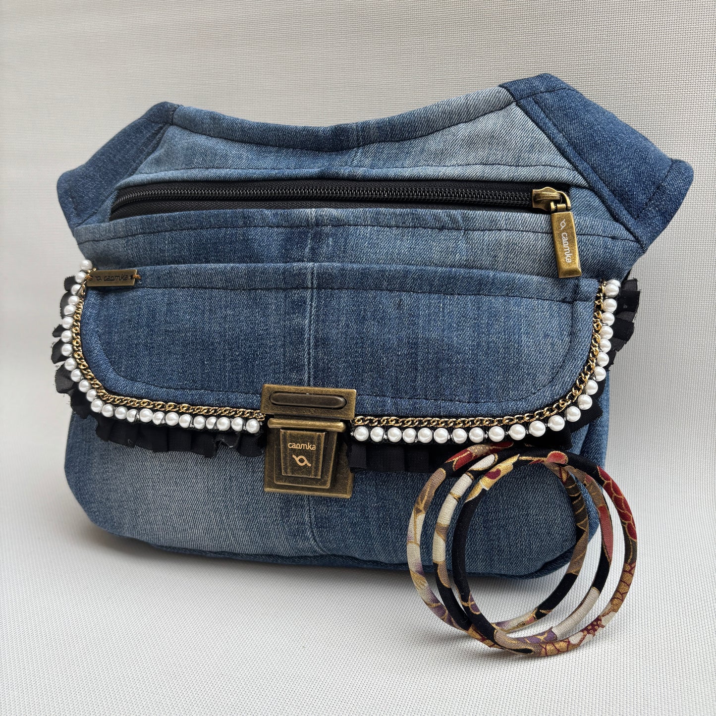 ♻️ Jeans Recycled ♻️ Einzelstück Nr. 11935