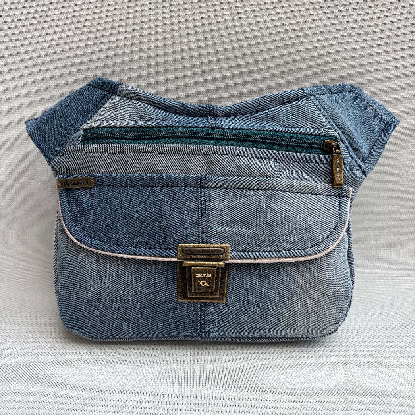 Riñonera "Jeans Top" ♻️ Jeans Recycled ♻️ · Pieza Única Núm. 17770