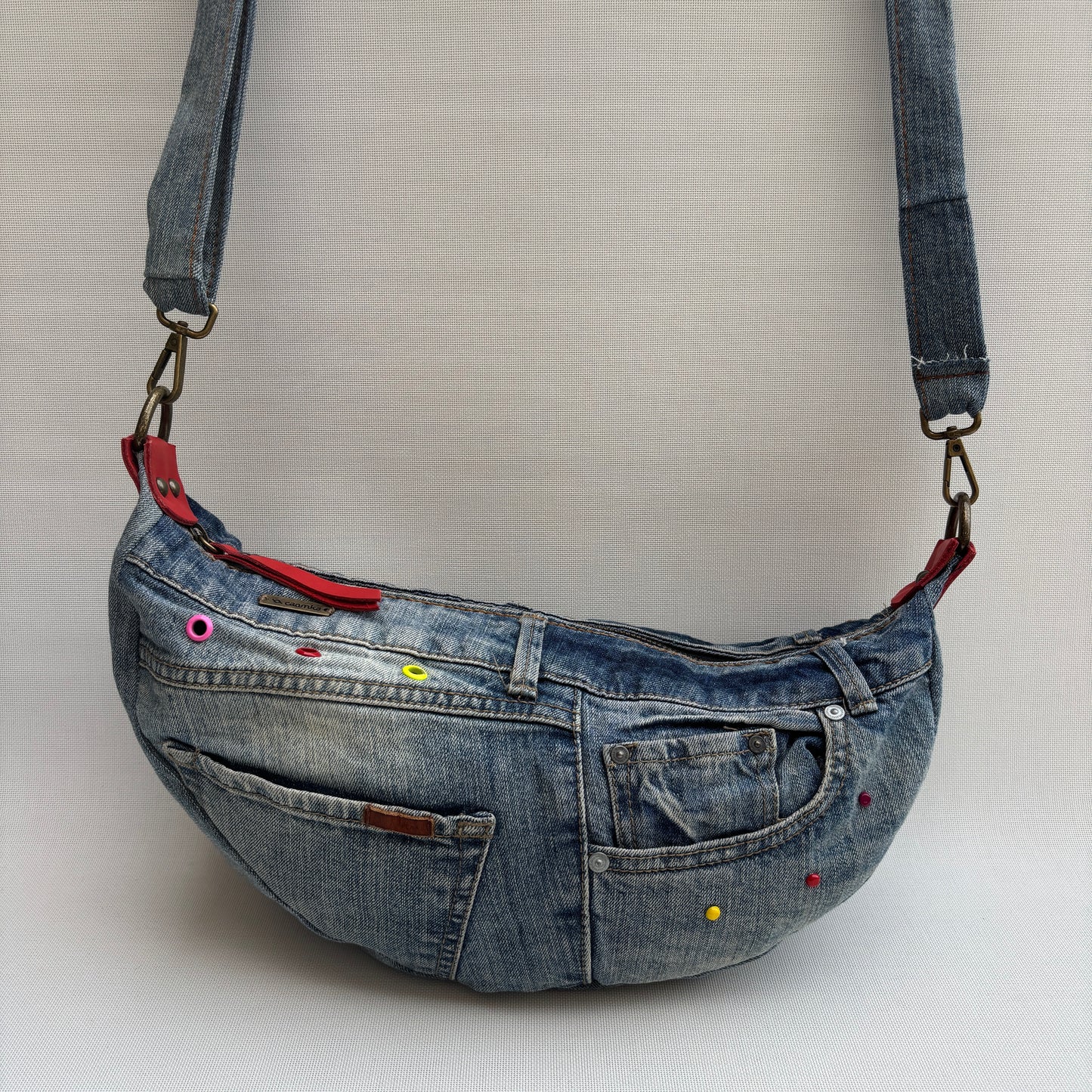 ♻️ Jeans Recycled ♻️ Einzelstück Nr. 11975