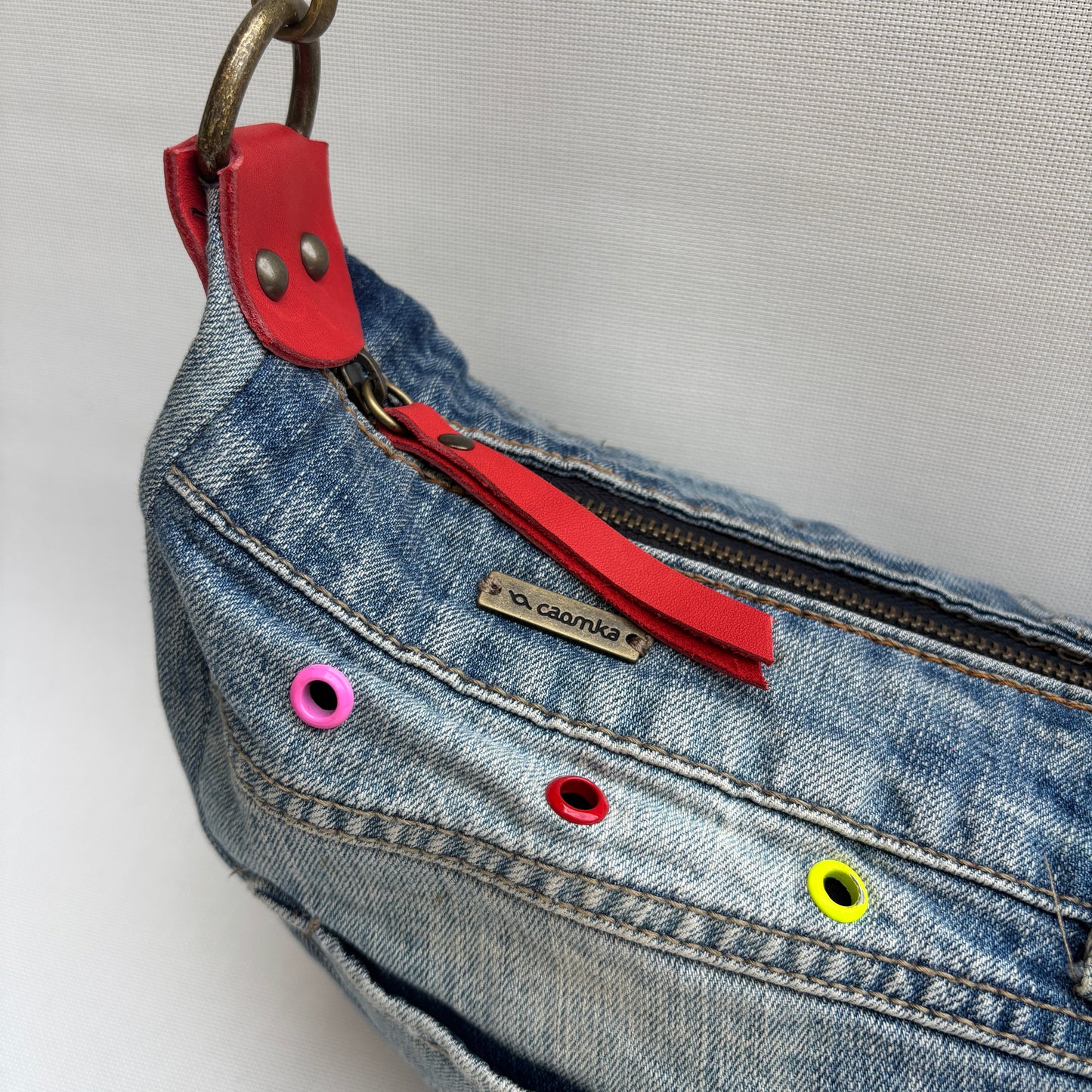 ♻️ Jeans Recycled ♻️ Einzelstück Nr. 11975