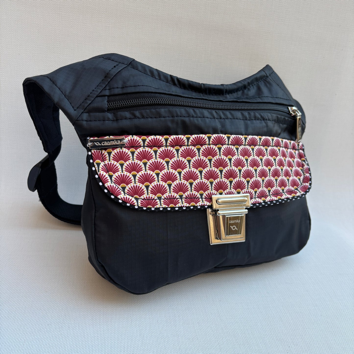Riñonera "Special Black Persian" + Bolsillo trasero · Impermeable · Pieza Única Núm. 17081