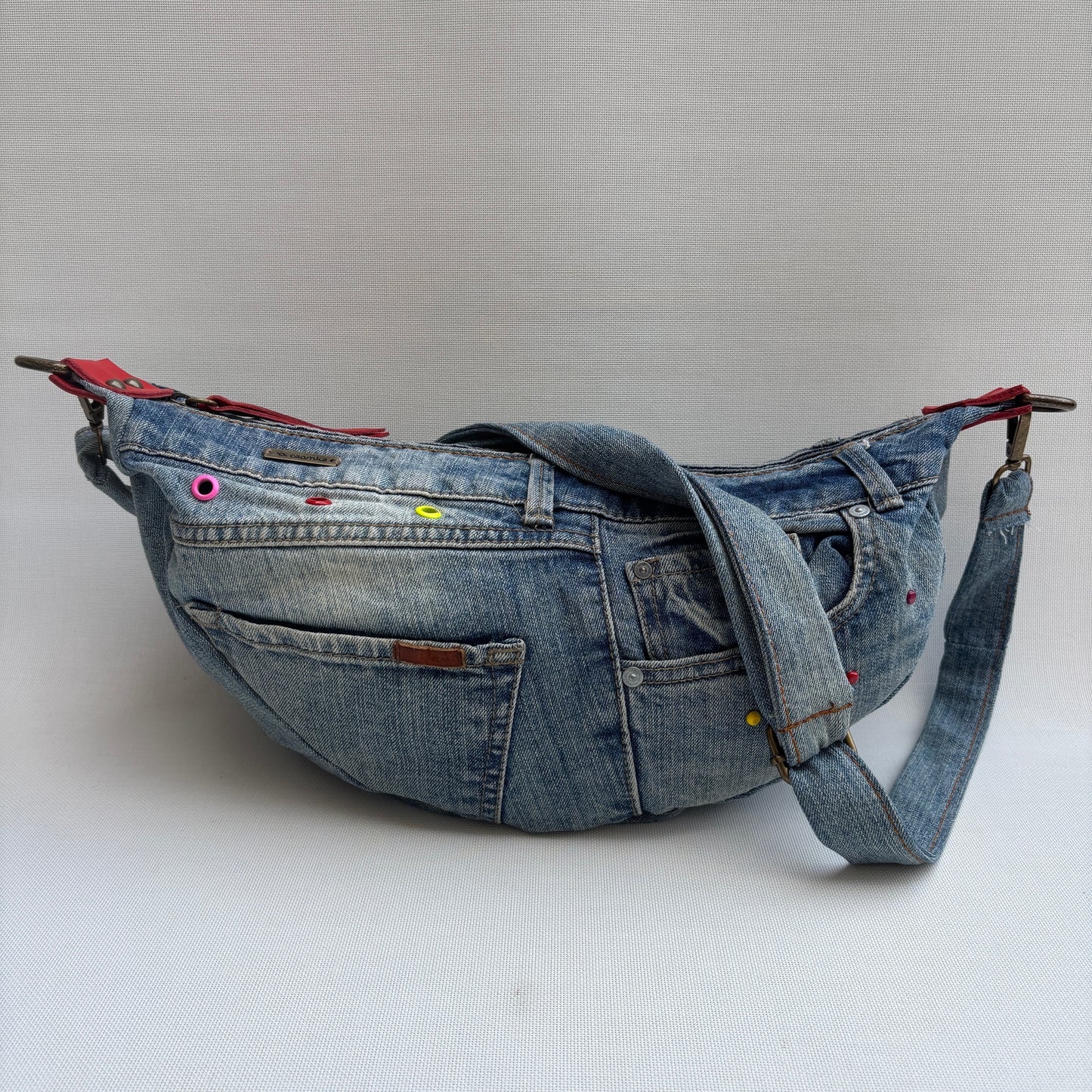 ♻️ Jeans Recycled ♻️ Einzelstück Nr. 11975