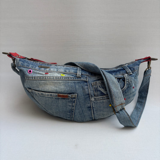 ♻️ Jeans Recycled ♻️ Unique Piece No. 11975