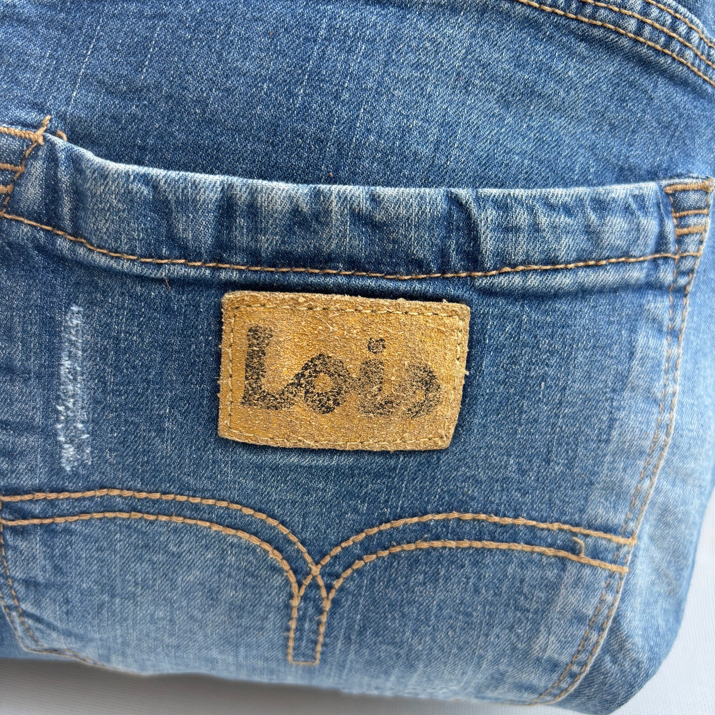 Bolso, bandolera vaquero · Multifunción · ♻️ Jeans Recycled ♻️ · Pieza Única Núm. 17748