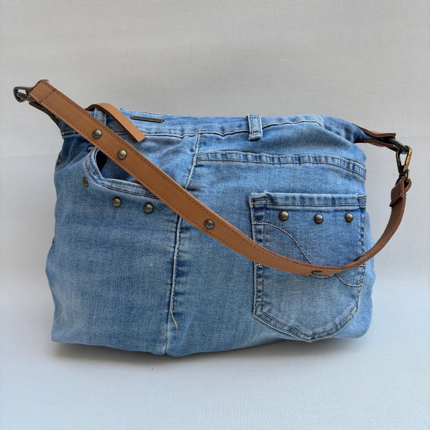 ♻️ Jeans Recycled ♻️ Einzelstück Nr. 11975