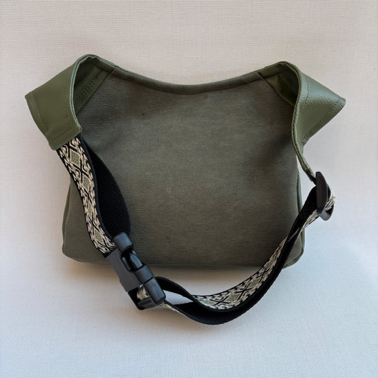 Riñonera "Special Green Top" · Polipiel · Pieza única Núm. 16991