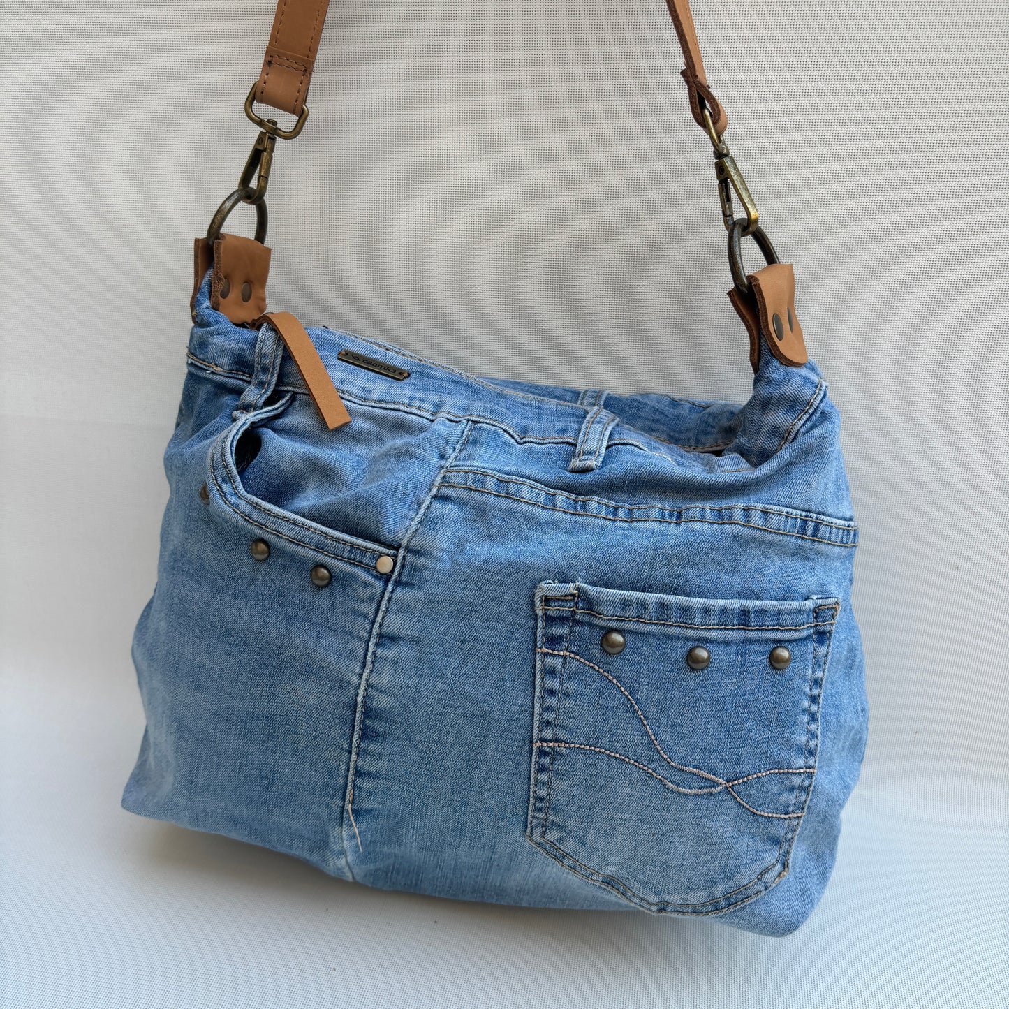 ♻️ Jeans Recycled ♻️ Einzelstück Nr. 11975
