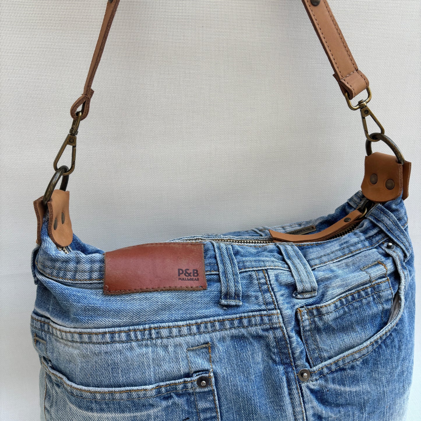 ♻️ Jeans Recycled ♻️ Einzelstück Nr. 11975
