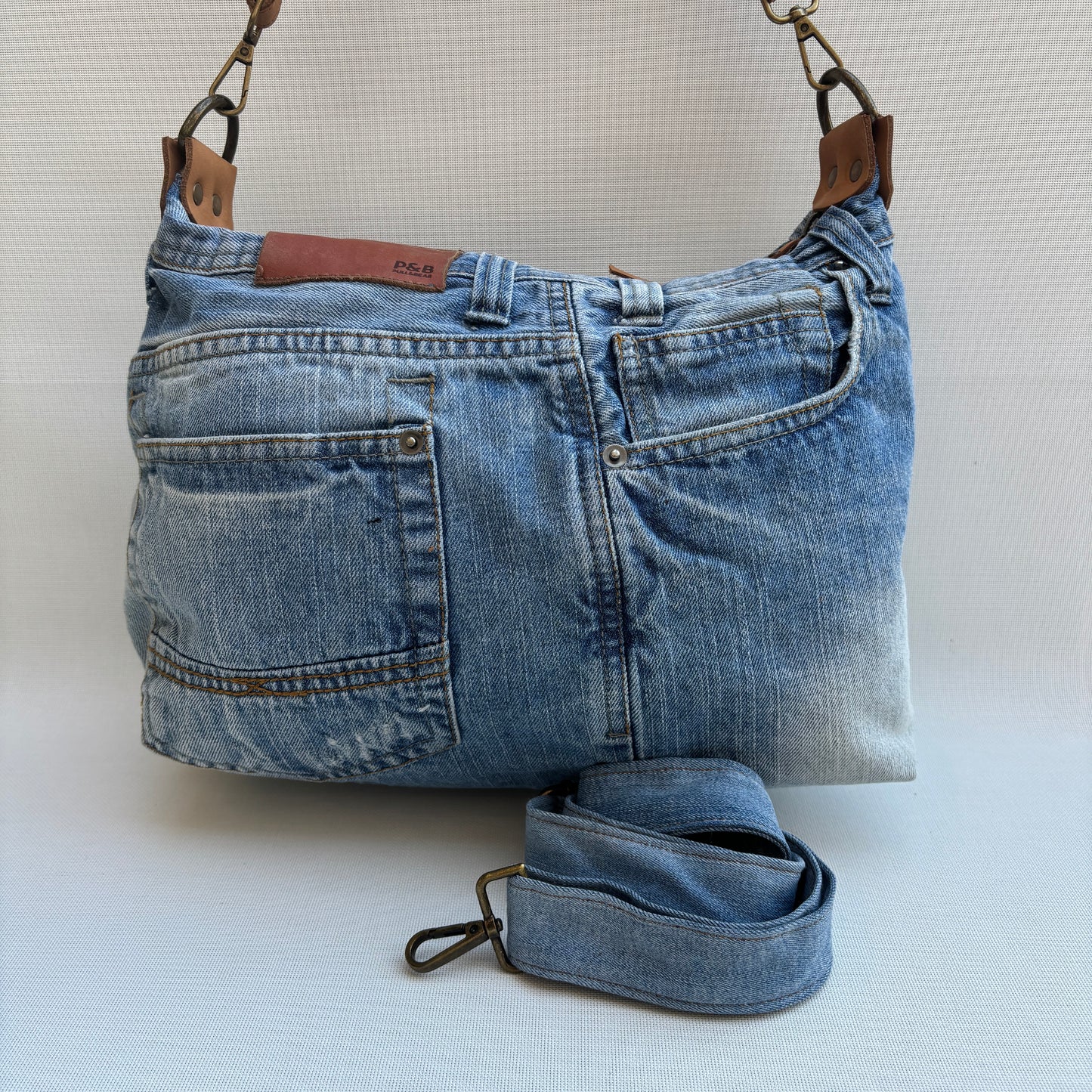 ♻️ Jeans Recycled ♻️ Einzelstück Nr. 11975