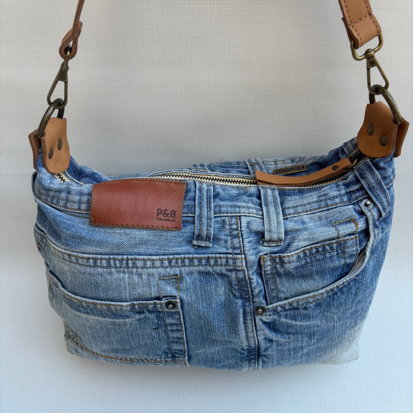 ♻️ Jeans Recycled ♻️ Einzelstück Nr. 11975