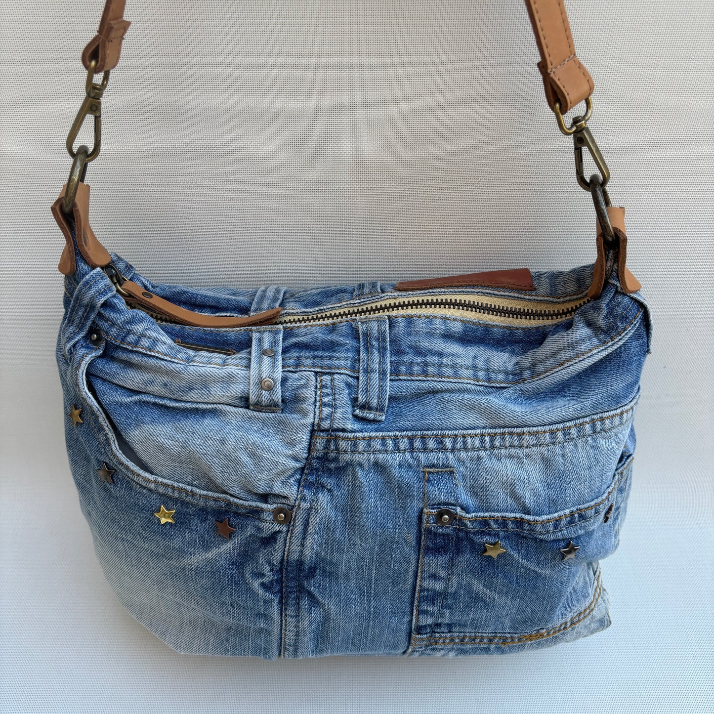 ♻️ Jeans Recycled ♻️ Einzelstück Nr. 11975