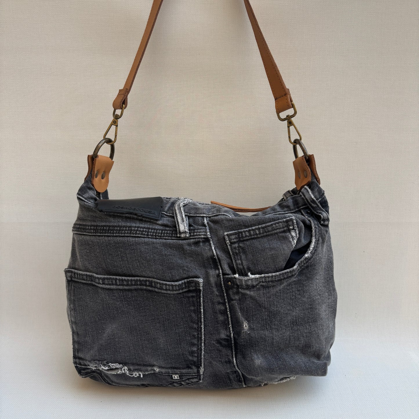 Bolso, bandolera vaquero · Multifunción · ♻️ Jeans Recycled ♻️ · Pieza Única Núm. 17751