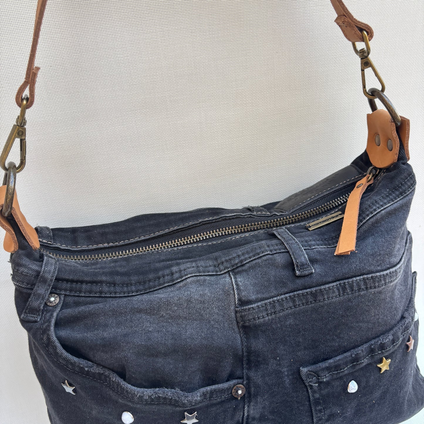 ♻️ Jeans Recycled ♻️ Einzelstück Nr. 11975