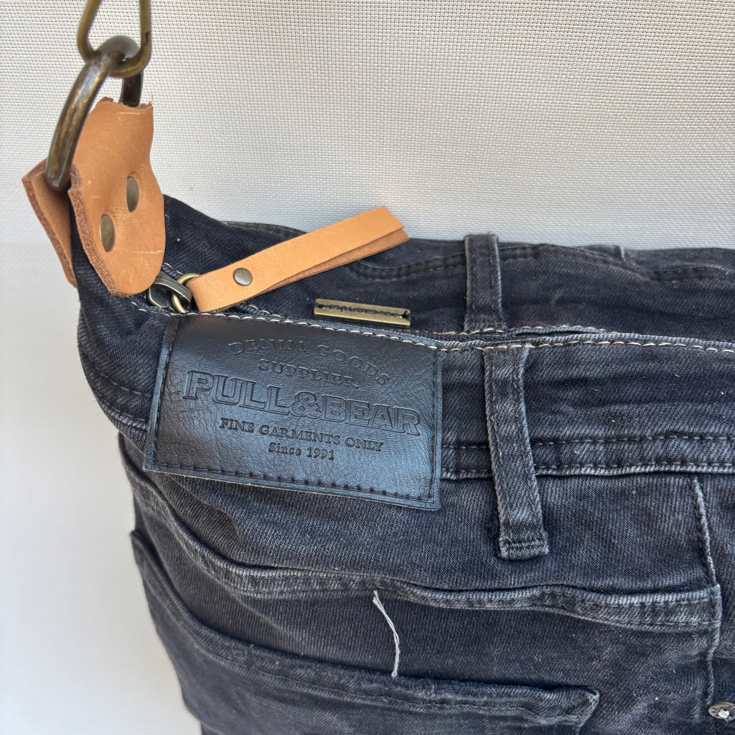 ♻️ Jeans Recycled ♻️ Einzelstück Nr. 11975