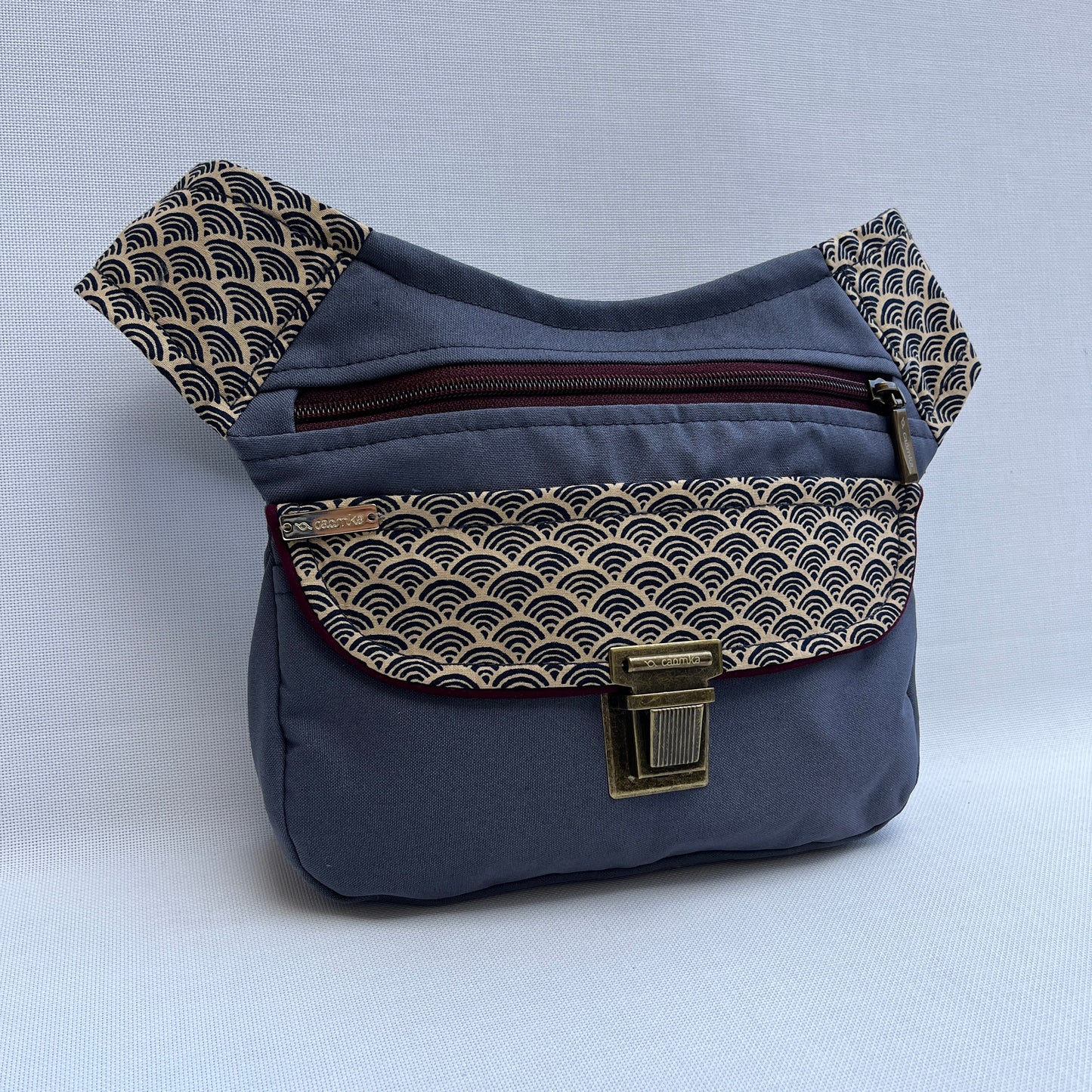 Special Gray Japanese Waves + Bolsillo trasero · Pieza Única Núm. 13594