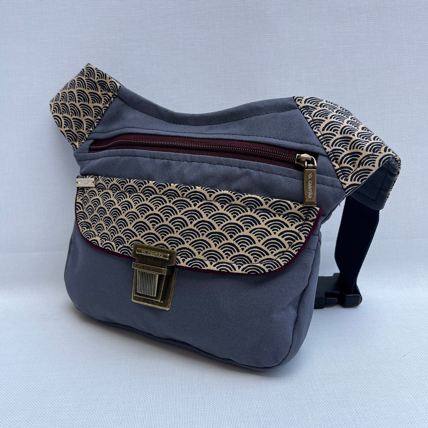 Special Gray Japanese Waves + Bolsillo trasero · Pieza Única Núm. 13594