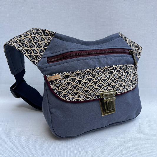 Special Gray Japanese Waves + Bolsillo trasero · Pieza Única Núm. 13594