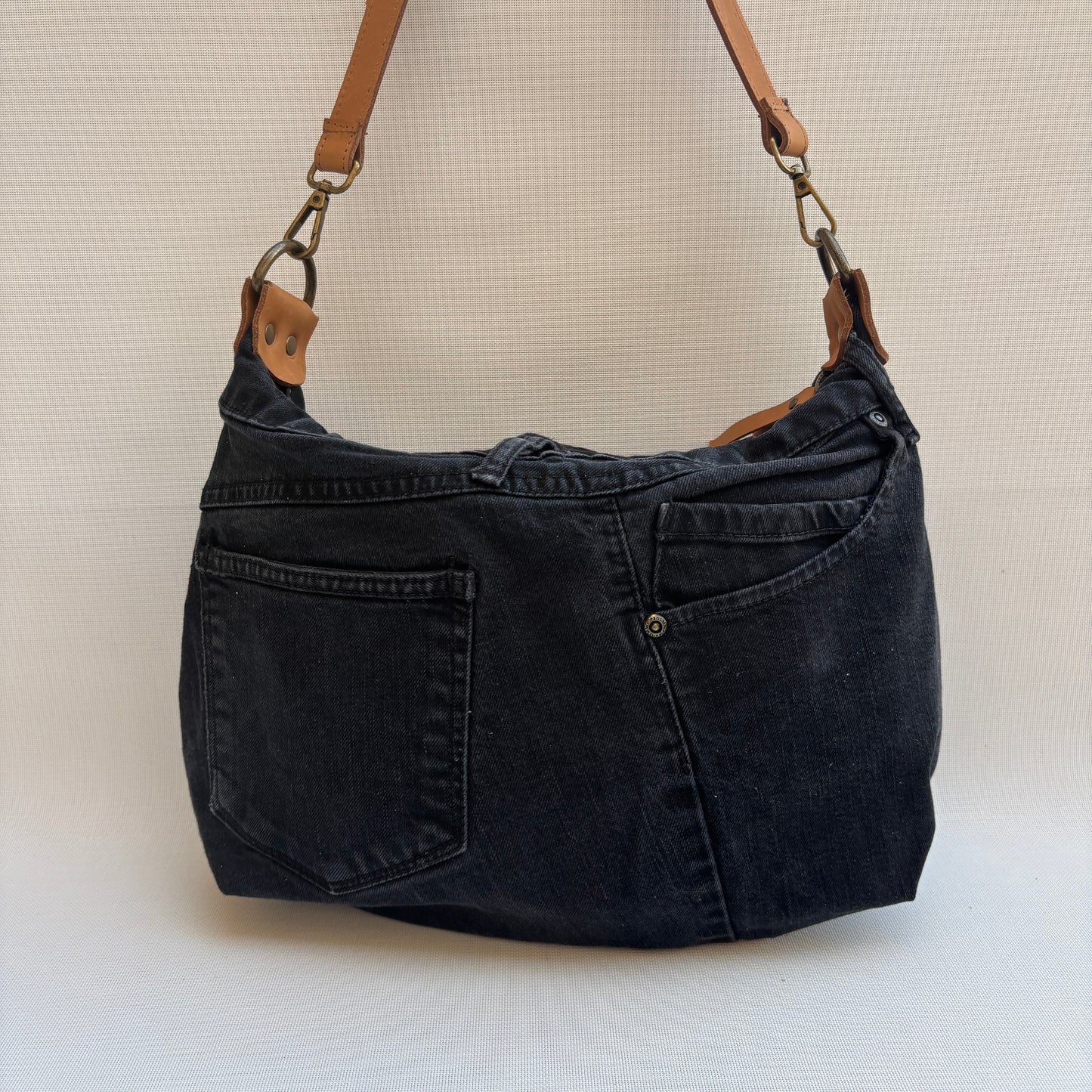 Bolso, bandolera vaquero · Multifunción · ♻️ Jeans Recycled ♻️ · Pieza Única Núm. 17743