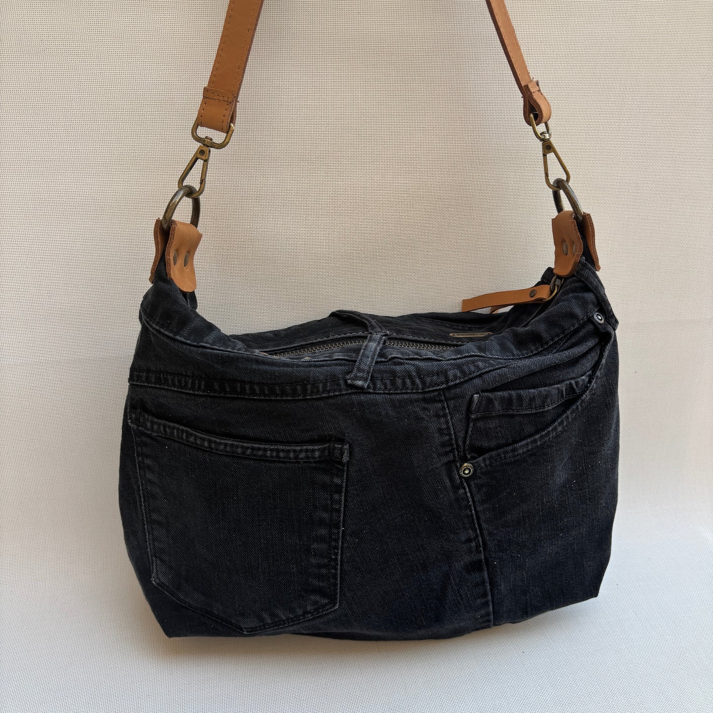 Bolso, bandolera vaquero · Multifunción · ♻️ Jeans Recycled ♻️ · Pieza Única Núm. 17743