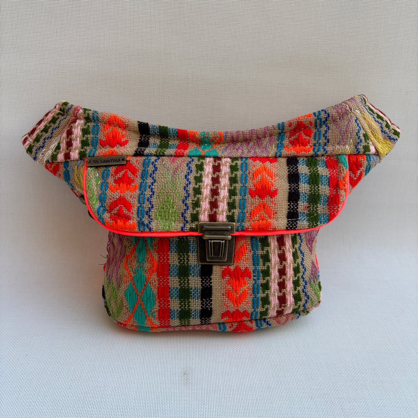 Riñonera Mini "Special Etnical India" + Bolsillo trasero extra · Pieza Única Núm. 18413