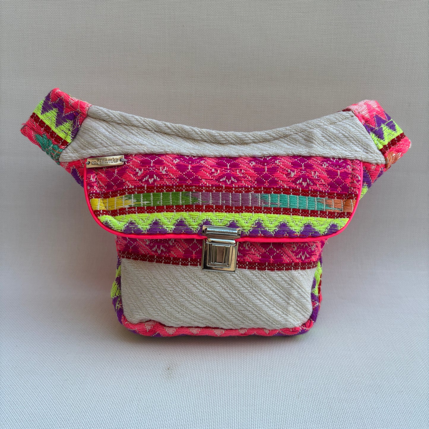 Riñonera Mini "Special Energy India" + Bolsillo trasero extra · Pieza Única Núm. 18415