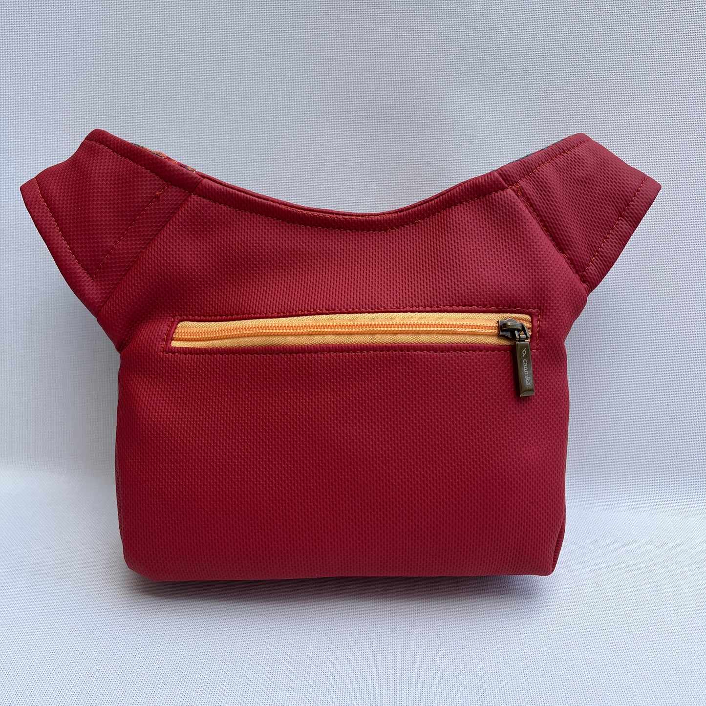 Special Red Top & Flowers + Bolsillo trasero · Polipiel Vegana · Pieza Única Núm. 13650