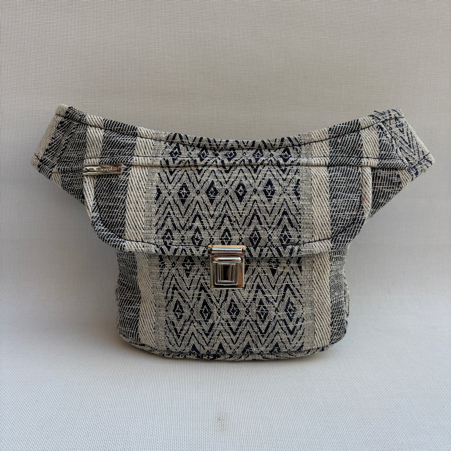 Riñonera Mini "Special Elegant India" + Bolsillo trasero extra · Pieza Única Núm. 18419