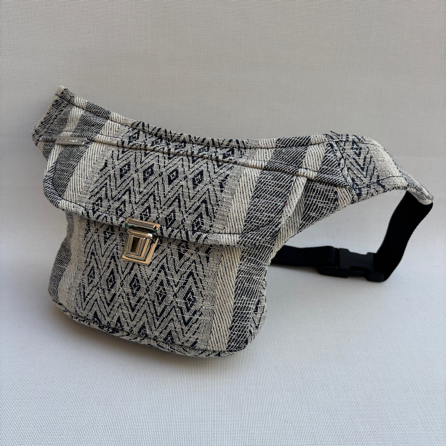 Riñonera Mini "Special Elegant India" + Bolsillo trasero extra · Pieza Única Núm. 18419