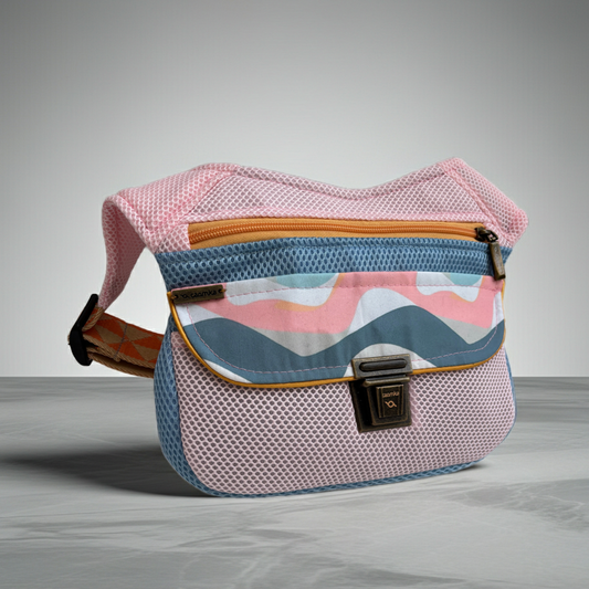 Riñonera "Soft Pink Sea 3D Top" · Pieza Única Núm. 18932