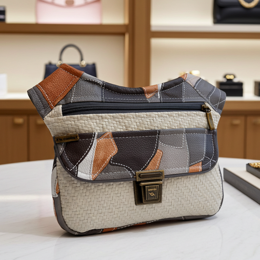 Riñonera "Special Patchwork Top" · Polipiel · Pieza Única Núm. 18471