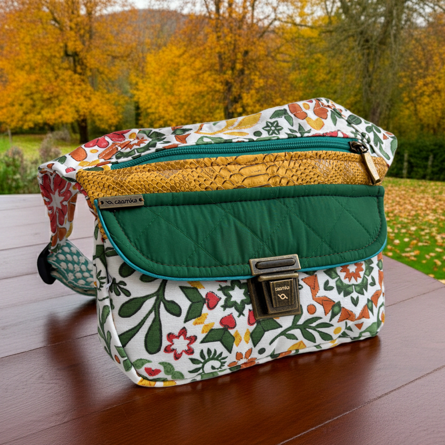 Spezielles schwarzes „Cordura“ &amp; Silber + Gesäßtasche, exklusives Teil Nr. 11492