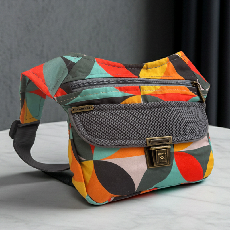 Spezielles schwarzes „Cordura“ &amp; Silber + Gesäßtasche, exklusives Teil Nr. 11492