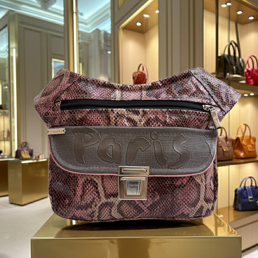 Riñonera "Special PARIS Animal Print" · Polipiel · Pieza Única Núm. 18238