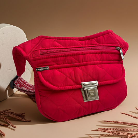 Riñonera "Special Red Soft Top" + Bolsillo trasero · Pieza Única Núm. 18220