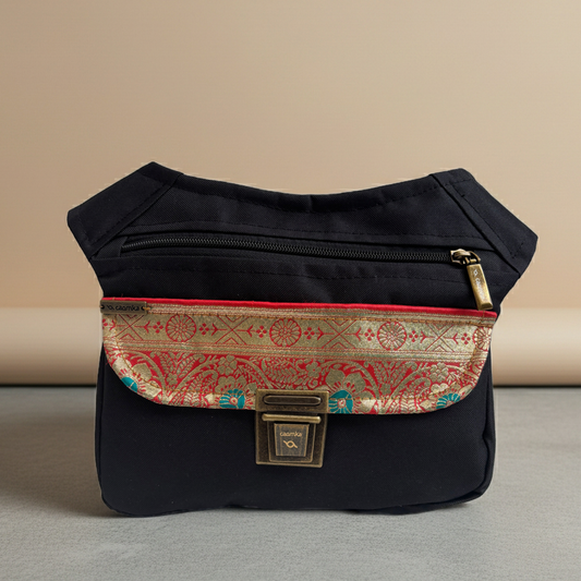 Riñonera "Special Cordura Black & India" · Pieza Única Núm. 18570