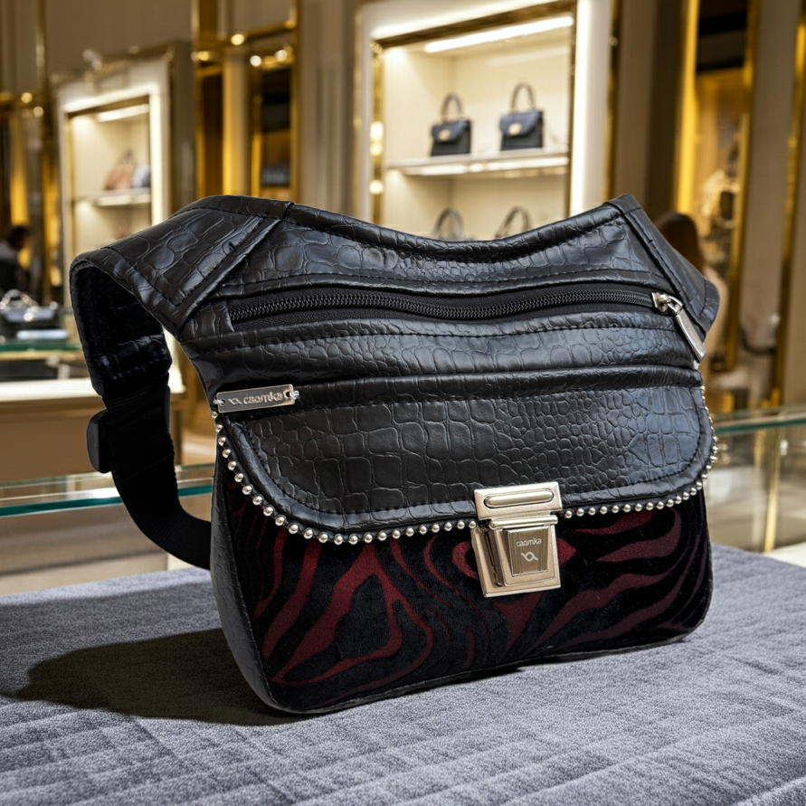 Riñonera "Special Belvet Nigth" · Polipiel · Pieza única Núm. 18236