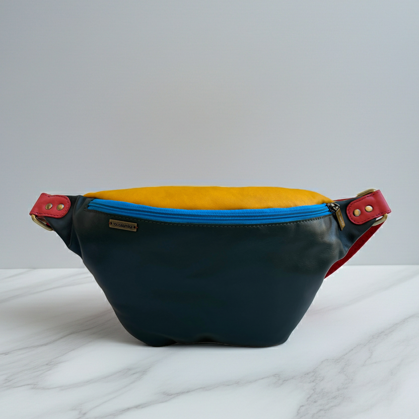 Retro Chic Watermelon Fantasy Colors · Piel / Cuero · Pieza Única Núm. 19143