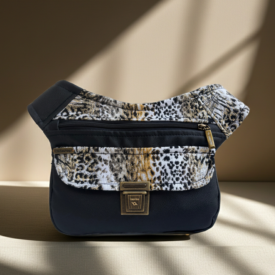 Riñonera "Animal Print Top" · Polipiel · Pieza Única Núm. 18036