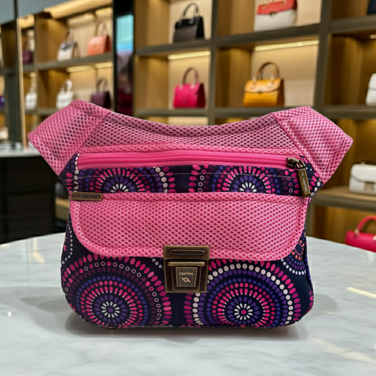 Riñonera "Special Mandalas & Soft3D Top" + Bolsillo trasero · Pieza Única Núm. 18154